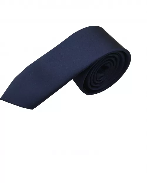 Cravate bleu marine