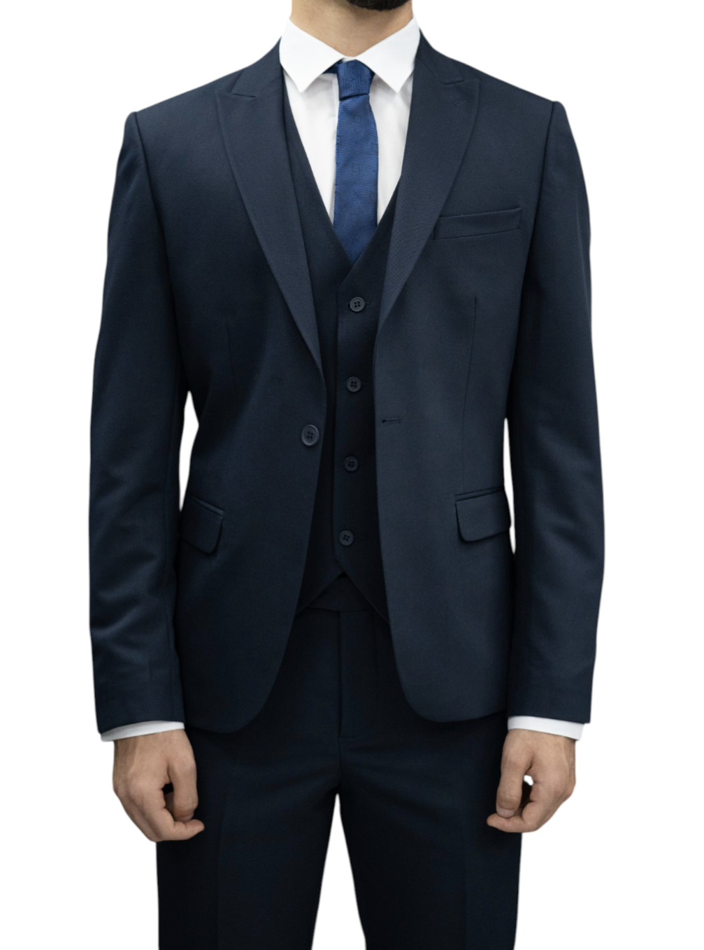 Costume trois pièces bleu marine